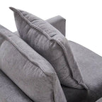 33.07  Upholstered Arm Chair with Solid Wood Frame