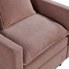 33.07  Upholstered Arm Chair with Solid Wood Frame