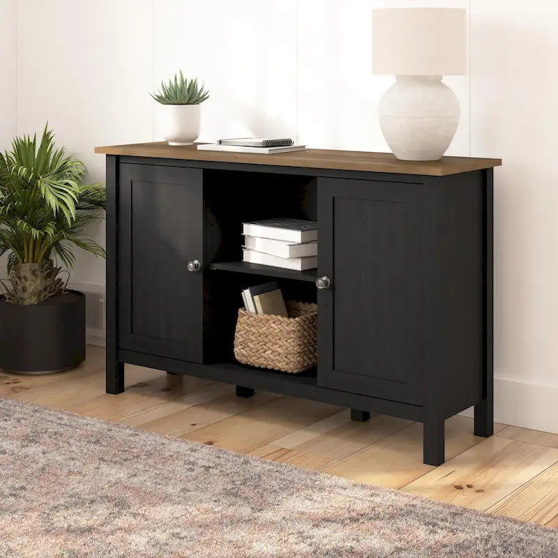 Mayfield Accent Cabinet with Doors and Storage