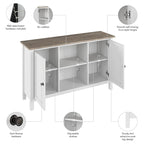 Mayfield Accent Cabinet with Doors and Storage