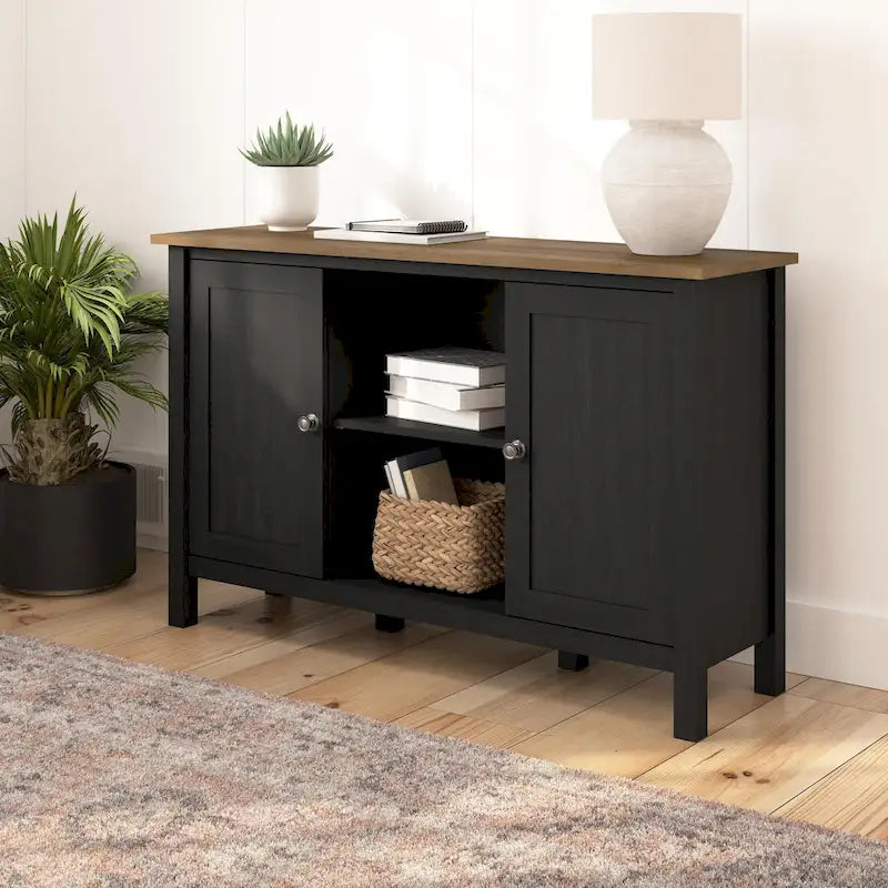 Mayfield Accent Cabinet with Doors and Storage