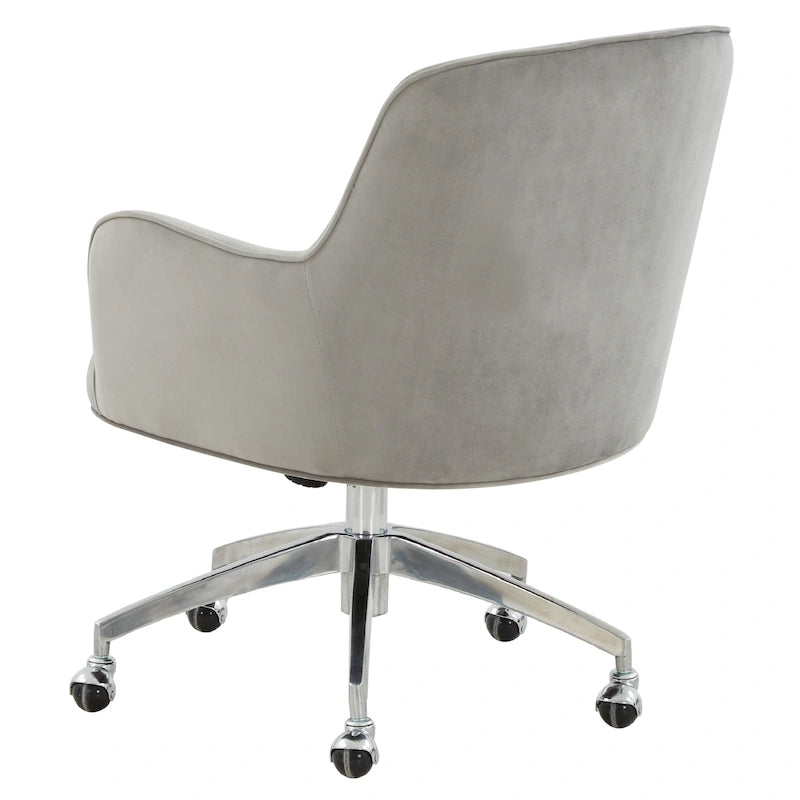 Couture Gregg Adjustable Swivel Desk Chair - 26.5  W x 27.8  L x 33.3  H - 26Wx28Dx35H