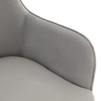 Couture Gregg Adjustable Swivel Desk Chair - 26.5  W x 27.8  L x 33.3  H - 26Wx28Dx35H