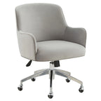 Couture Gregg Adjustable Swivel Desk Chair - 26.5  W x 27.8  L x 33.3  H - 26Wx28Dx35H