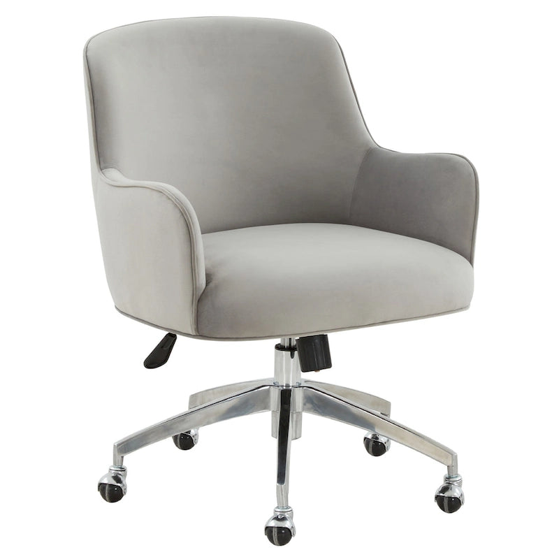 Couture Gregg Adjustable Swivel Desk Chair - 26.5  W x 27.8  L x 33.3  H - 26Wx28Dx35H