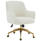 Couture Gregg Adjustable Swivel Desk Chair - 26.5  W x 27.8  L x 33.3  H - 26Wx28Dx35H