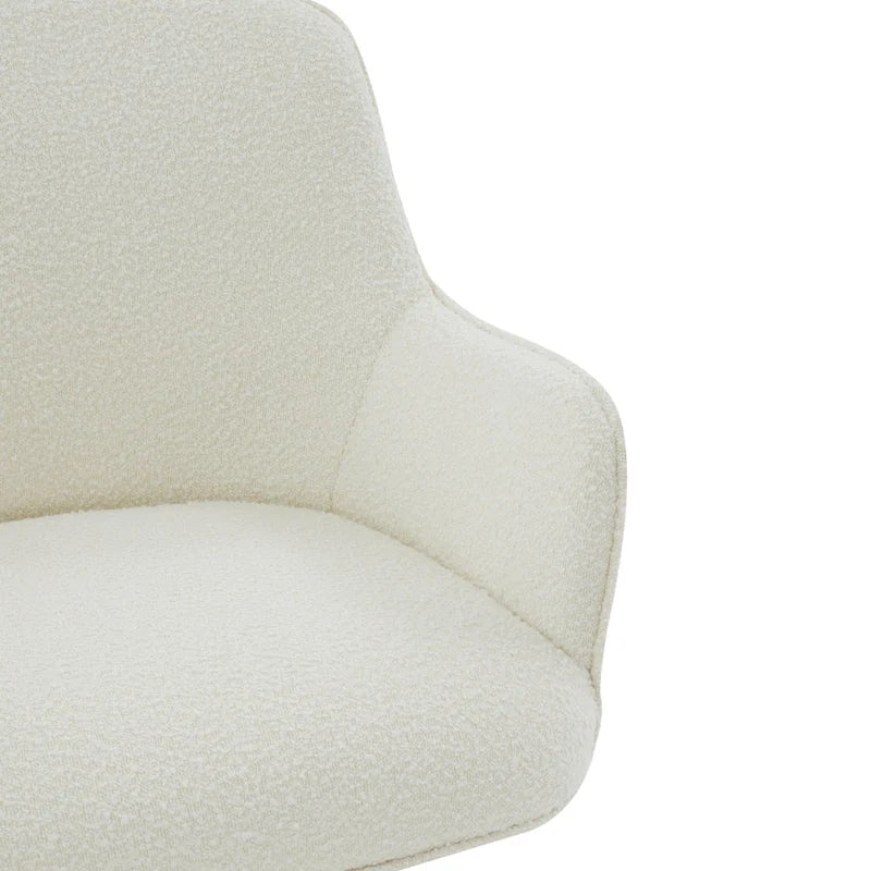 Couture Gregg Adjustable Swivel Desk Chair - 26.5  W x 27.8  L x 33.3  H - 26Wx28Dx35H