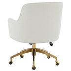 Couture Gregg Adjustable Swivel Desk Chair - 26.5  W x 27.8  L x 33.3  H - 26Wx28Dx35H