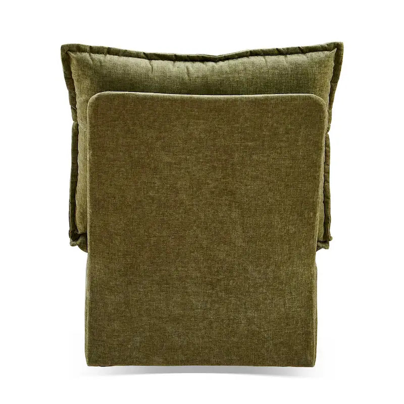 28.74  Chenille Upholstered 360 Swivel Rocking Chair