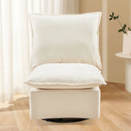 28.74  Chenille Upholstered 360 Swivel Rocking Chair