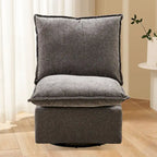28.74  Chenille Upholstered 360 Swivel Rocking Chair