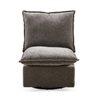 28.74  Chenille Upholstered 360 Swivel Rocking Chair