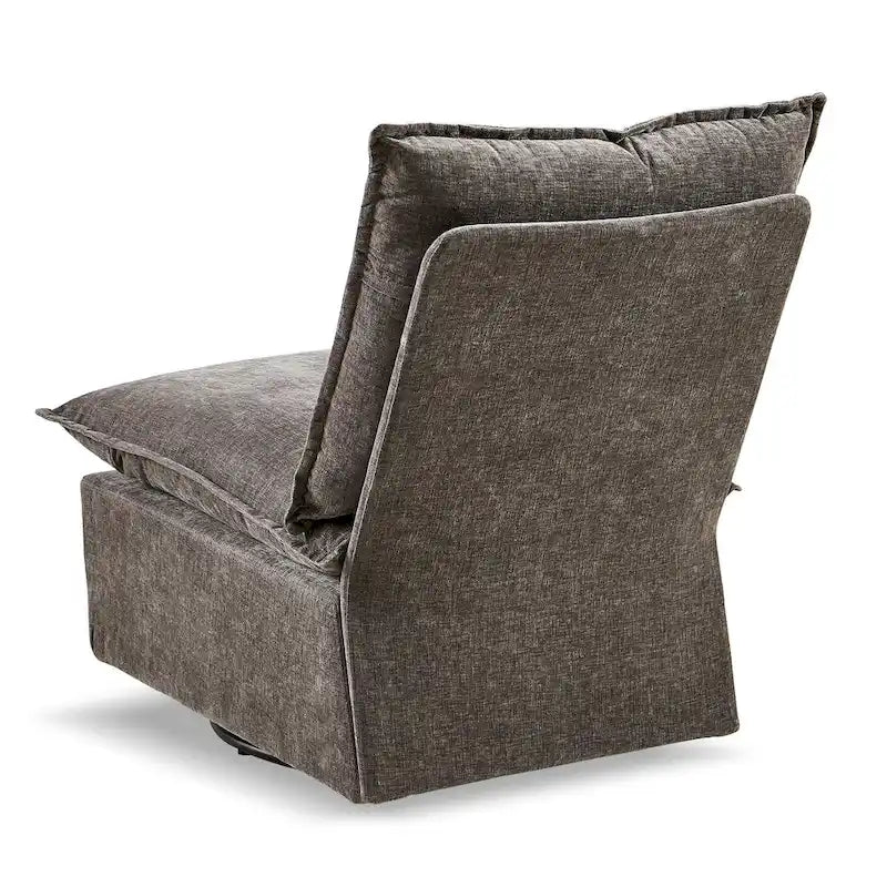 28.74  Chenille Upholstered 360 Swivel Rocking Chair