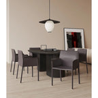 Paris Saddle Leather Dining Room Armchair