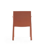 Paris Saddle Leather Dining Room Armchair