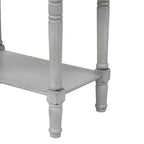 Wooden Console Table, Sofa Table with Storage Drawers and Shelf