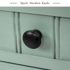 Wooden Console Table, Sofa Table with Storage Drawers and Shelf