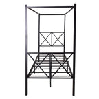 Metal Canopy Bed Frame Platform Bed Frame