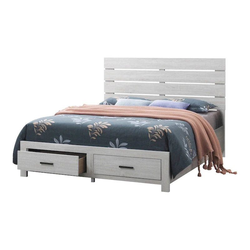 2-drawer Platform Storage Bed
