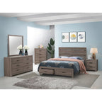 2-drawer Platform Storage Bed
