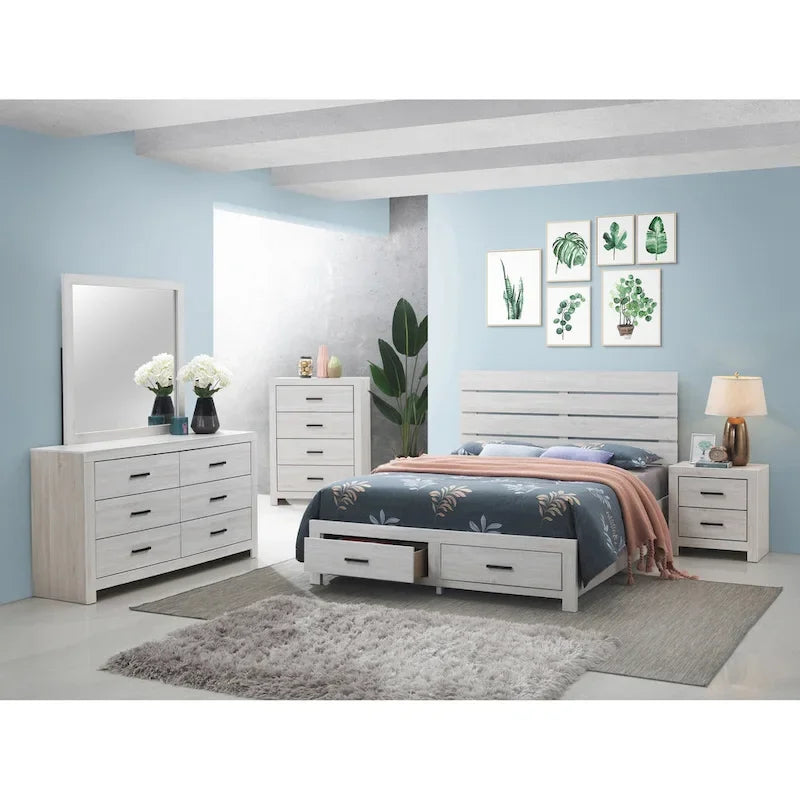 2-drawer Platform Storage Bed