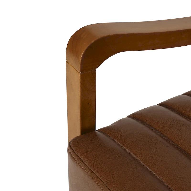 Munro Channel Stitch Pushback Recliner