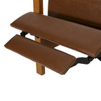 Munro Channel Stitch Pushback Recliner