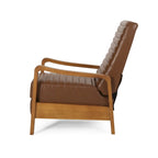 Munro Channel Stitch Pushback Recliner