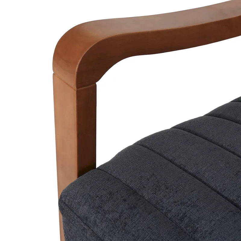 Munro Channel Stitch Pushback Recliner