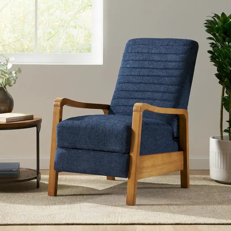 Munro Channel Stitch Pushback Recliner