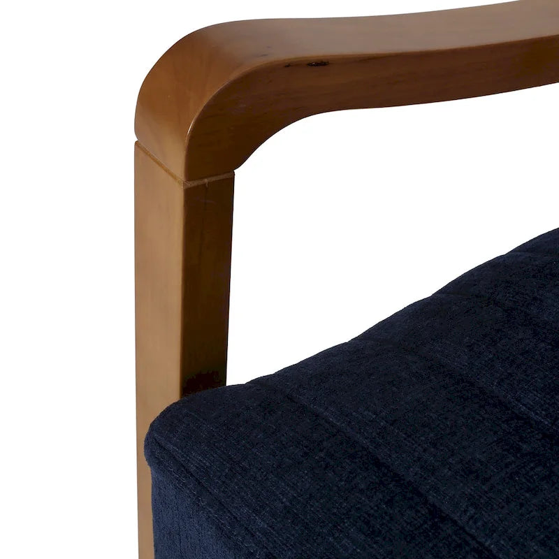 Munro Channel Stitch Pushback Recliner