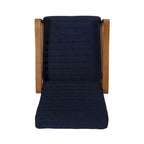 Munro Channel Stitch Pushback Recliner