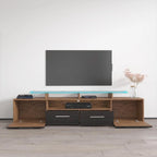 Evora Modern TV Stand with LED Light System