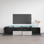 Evora Modern TV Stand with LED Light System