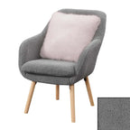 Take a Seat Charlotte Wingback Sherpa Accent Armchair