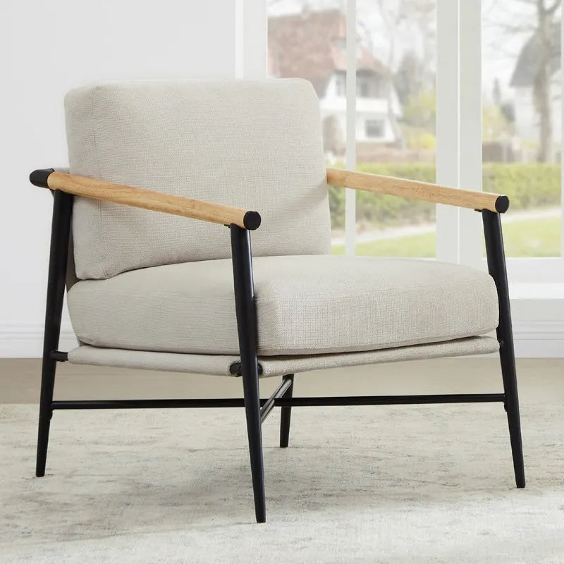 Mid Century Modern Upholstered Accent Chair