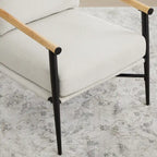 Mid Century Modern Upholstered Accent Chair