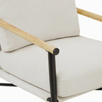 Mid Century Modern Upholstered Accent Chair