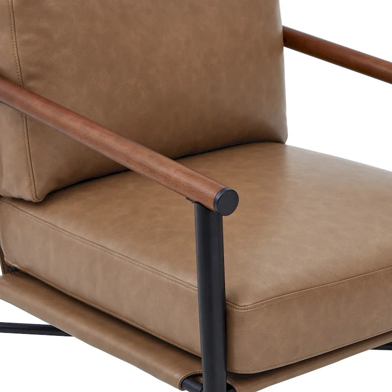 Mid Century Modern Upholstered Accent Chair