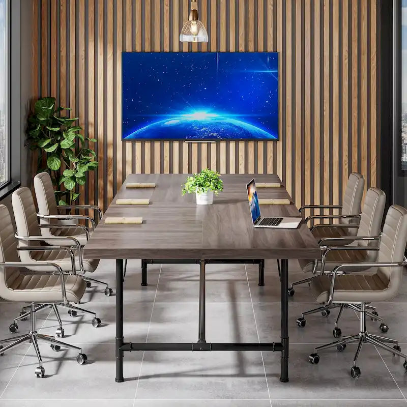 Rectangle Meeting Seminar Table for Conference Room, 70.8  W x 35.4  D