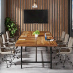Rectangle Meeting Seminar Table for Conference Room, 70.8  W x 35.4  D