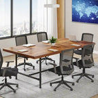 Rectangle Meeting Seminar Table for Conference Room, 70.8  W x 35.4  D