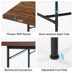 Rectangle Meeting Seminar Table for Conference Room, 70.8  W x 35.4  D