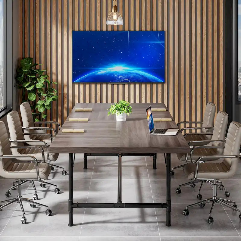 Rectangle Meeting Seminar Table for Conference Room, 70.8  W x 35.4  D
