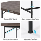 Rectangle Meeting Seminar Table for Conference Room, 70.8  W x 35.4  D