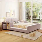 Full Size Upholstered Grounded Bed