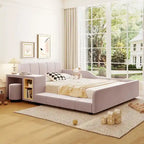 Full Size Upholstered Grounded Bed