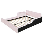 Full Size Upholstered Grounded Bed