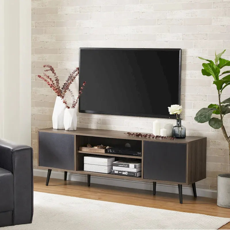 Mid Century Modern TV Stand for 32 -65 Tvs - 42 inches