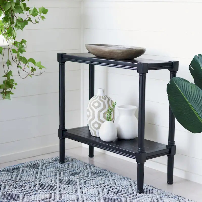 Novella Bottom Shelf Console Table - 31.5  W x 11.8  L x 29.5  H - 32Wx12Dx30H